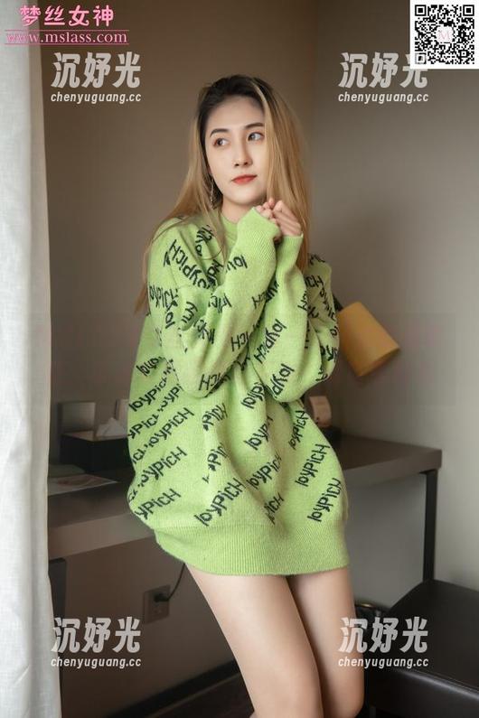 MSLASS梦丝女神 - 每一张图片都是诱惑：苏沐的细腿高清在线，请自备良心
