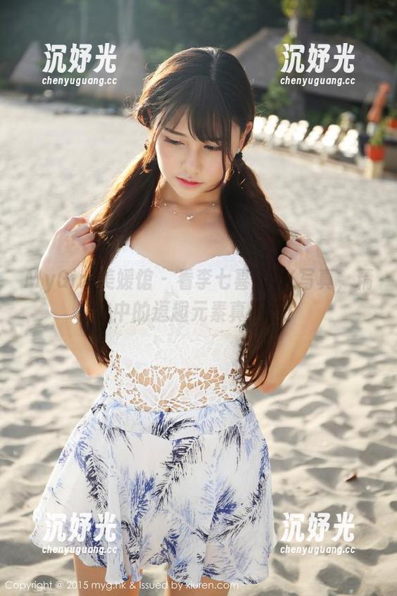 MyGirl美媛馆 - 看李七喜的JK写真，精选中的逗趣元素真不错！