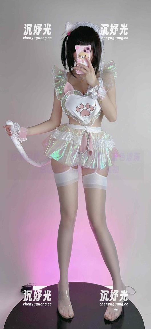 图集回顾：Miko酱的水手服，蓝色波涛，总让我想起阳台那盆植物