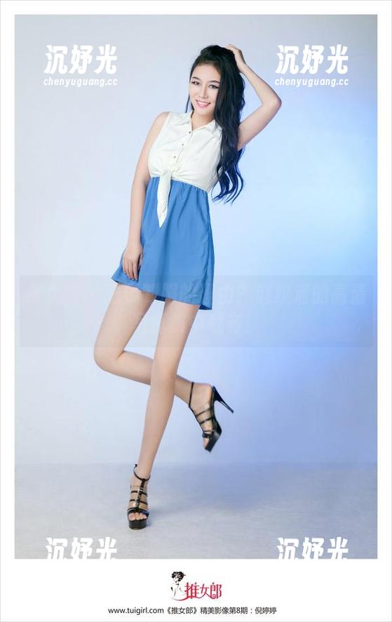 推女郎 - 想要制服的理由？赵纹清的高清写真集中都有！