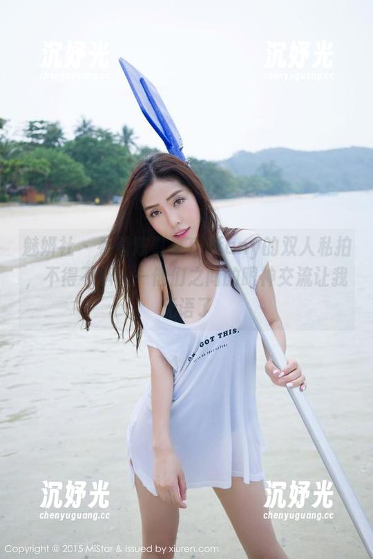 魅妍社 - 看着陈嘉嘉Tiffany的双人私拍，不得不承认—他们之间的眼神交流让我无语了